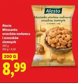 Lidl Alesto Mieszanka orzechów nerkowca i orzeszków ziemnych oferta