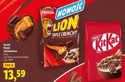 Lidl Nestlé Płatki śniadaniowe Lion Triple Crunchy lub KitKat oferta