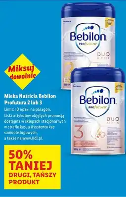 Lidl Bebilon Profutura Duo Biotik Mleko oferta