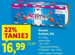 Lidl Danone Actimel 12x100g oferta