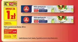 Biedronka Folia spożywcza Zosia, 50 m oferta
