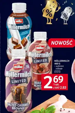 Selgros Napój mleczny Müllermilch 400g różne rodzaje oferta