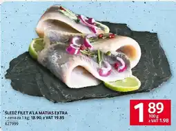 Selgros Śledź filet a'la Matias Extra oferta
