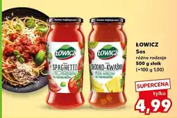 Kaufland Sos spaghetti, słodko-kwaśny różne rodzaje oferta