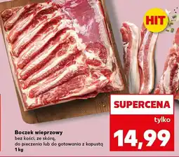 Kaufland Boczek wieprzowy bez kości, ze skór oferta