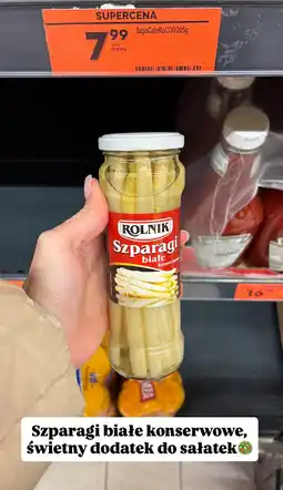 Biedronka Szparagi białe konserwowe oferta