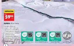 Biedronka Kołdra aloe vera oferta