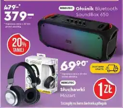 Biedronka REBELTEC Głośnik Bluetooth SoundBox 650 oferta