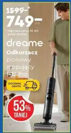 Biedronka dreame Odkurzacz pionowy mopujący H12 Pro oferta