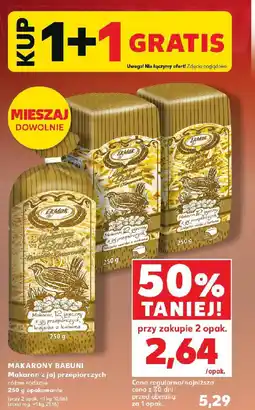 Kaufland Makaron Babuni makaron oferta