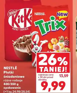 Kaufland Nestlé Płatki śniadaniowe oferta