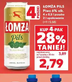 Kaufland Lomża Pils oferta