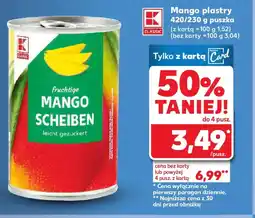Kaufland K Classic Mango plastry oferta