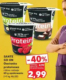 Kaufland SANTE GO ON Owsianka proteinowa oferta