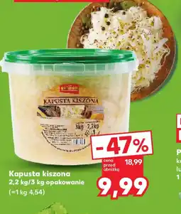 Kaufland Krakus Kapusta kiszona oferta