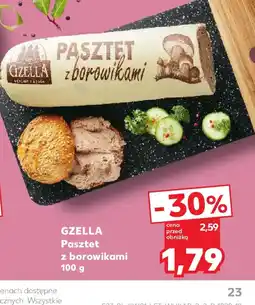 Kaufland GZELLA Pasztet z borowikami oferta