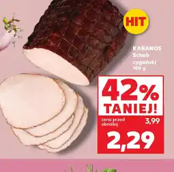 Kaufland Kabanos Schab cygański oferta