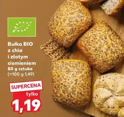 Kaufland Bułka BIO z chia i złotym siemieniem oferta