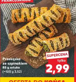 Kaufland Przekąska ze szpinakiem oferta