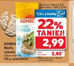 Kaufland Sonko Wafle ryżowe oferta