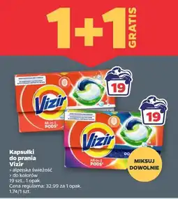 Netto Kapsułki do prania Vizir (alpejska świeżość, do kolorów) oferta