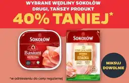 Netto Wybrane wędliny Sokołów (Basuni wieprzowa, Szynka Dziadka Zero) oferta