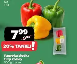 Netto Papryka słodka trójkolorowa oferta