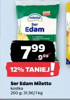 Netto Ser Edam Miletto kostka oferta