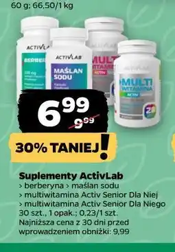 Netto Suplementy ActivLab oferta