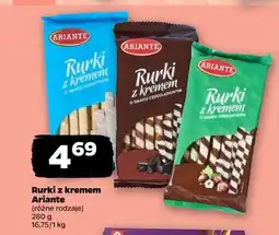 Netto Rurki z kremem Ariante oferta