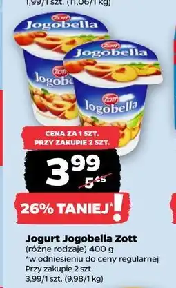 Netto Jogurt Jogobella Zott 400 g (różne rodzaje) oferta