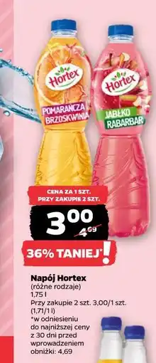 Netto Napój Hortex (różne rodzaje) oferta