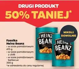 Netto Fasolka Heinz Beanz (w sosie pomidorowym, w chili, w sosie pomidorowym barbecue) oferta