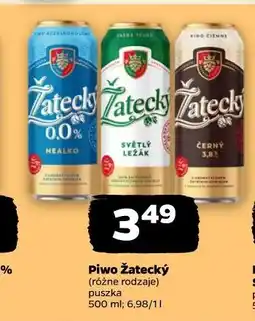 Netto Piwo Žatecký (różne rodzaje) oferta