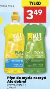 Płyn do mycia naczyń Ale dobre!