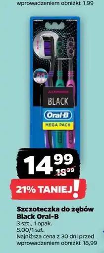 Netto Szczoteczka do zębów Black Oral-B oferta