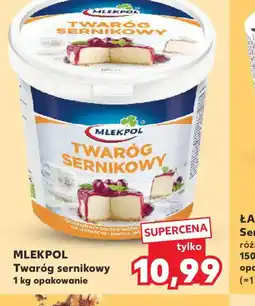 Kaufland Mlekpol Twaróg sernikowy oferta