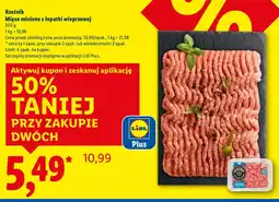 Lidl Mięso mielone z łopatki wieprzowej oferta
