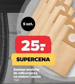 Netto Zestaw worków do odkurzacza na mokro i sucho (5 szt.) oferta