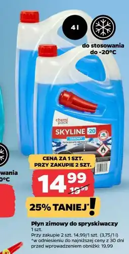 Netto Płyn zimowy do spryskiwaczy Skyline 4 l oferta