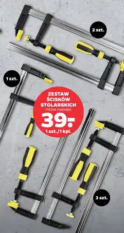 Netto Zestaw ścisków stolarskich (różne rodzaje) oferta