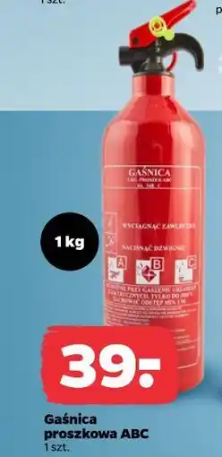 Netto Gaśnica proszkowa ABC 1 kg oferta