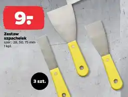 Netto Zestaw szpachelek oferta