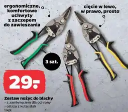 Netto Zestaw nożyc do blachy (3 szt.) oferta