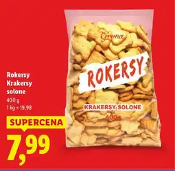 Lidl Krakersy solone oferta