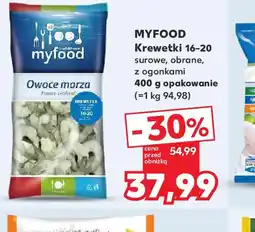 Kaufland MYFOOD Krewetki 16-20 oferta