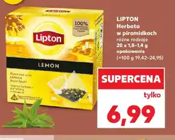 Kaufland Lipton Herbata w piramidkach oferta