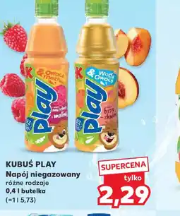 Kaufland Kubuś Play Napój niegazowany oferta