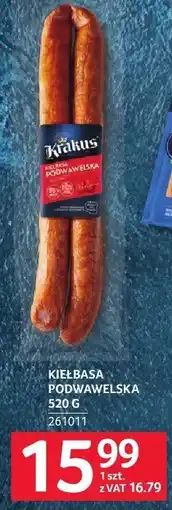 Selgros Kiełbasa podwawelska Krakus 520 g oferta