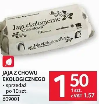 Jaja z chowu ekologicznego po 10 szt